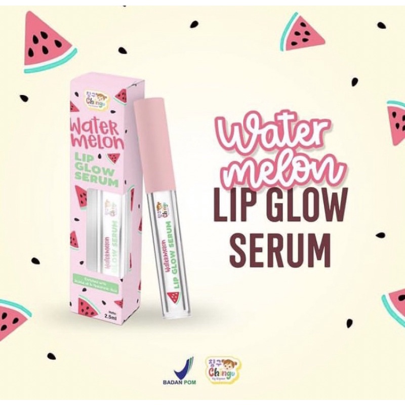 Watermelon Lip Glow Serum Chingu X Yeppuyeppu By Kiyowo