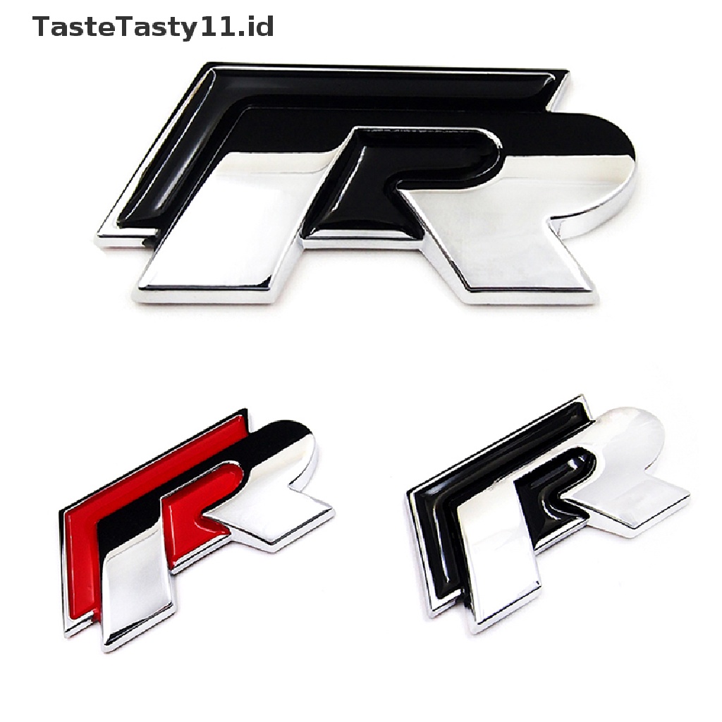 (Tastetasty) Stiker Emblem Rline Bahan Metal Untuk Dekorasi Bagasi Mobil Vw Golf