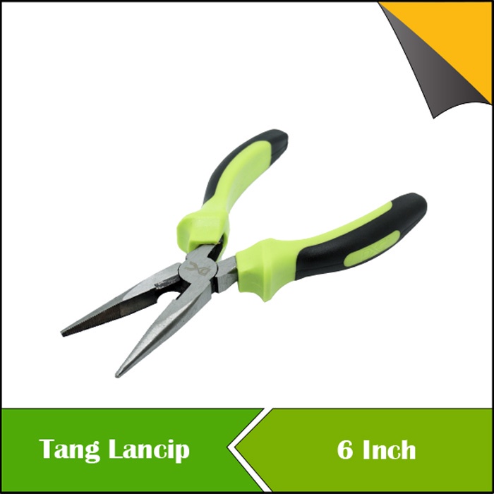 TANG LANCIP 6  INCH GAGANG FIBER BAHAN BAJA D-XPLORE KUAT AWET