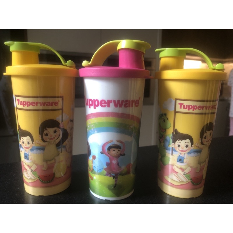 gelas tupperware anak