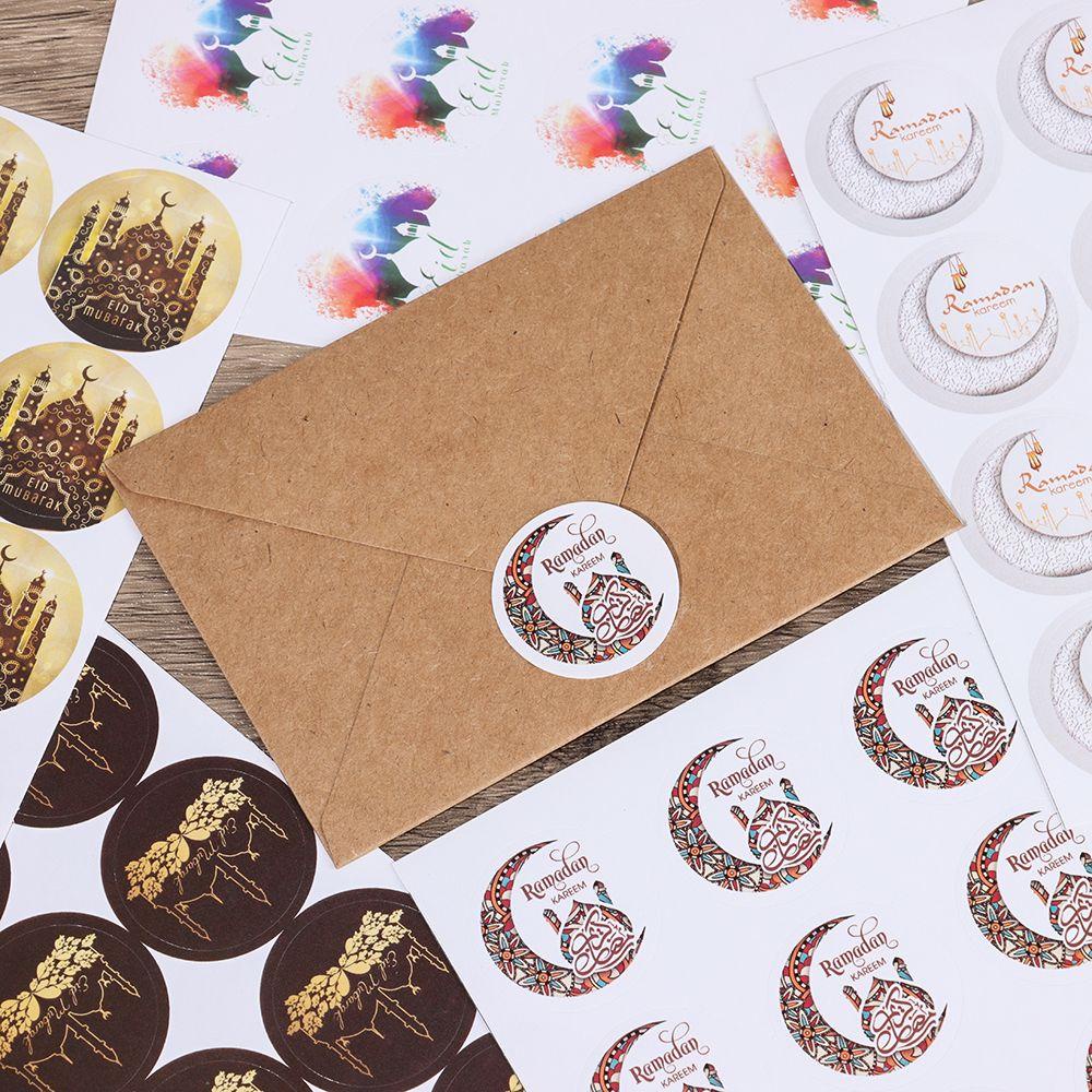 R-flower 10pcs Stiker Dekorasi Kreatif Sealing Tempel Label Seal Stiker