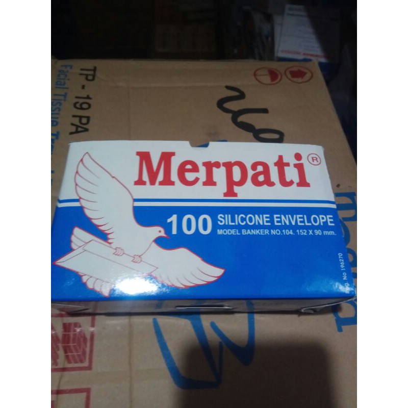 

amplop tebal merpati(100)