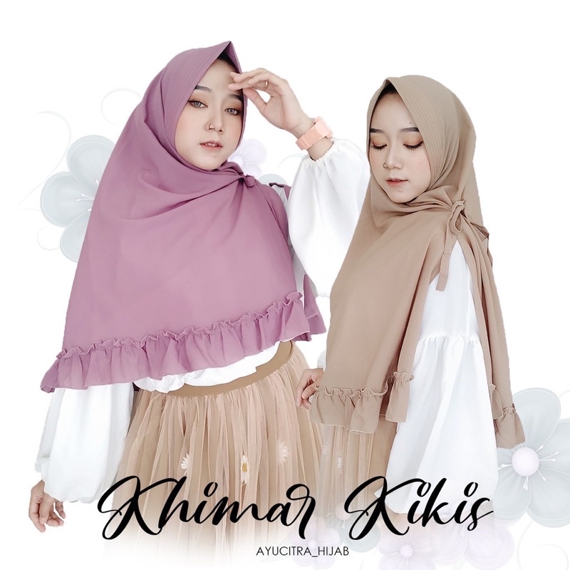 Khimar Jumbo Kikis polos, Khimar pet rempel jumbo