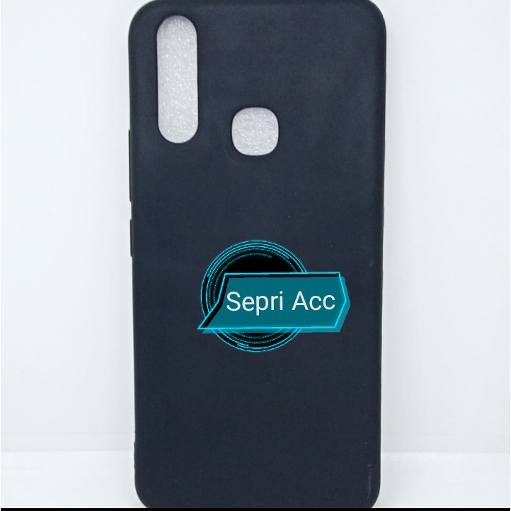 Case Vivo Y15 Black Silikon Black My Choice Case Polos Hitam