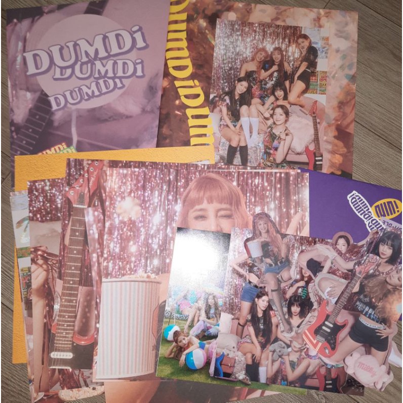 Album Only Gidle Dumdi Dumdi Versi Night