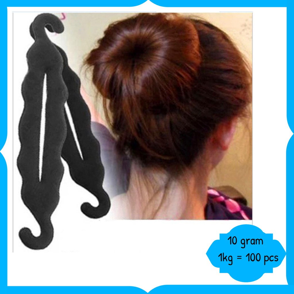 Cod Hair Bun Hair Busa Sanggul Cepol Roll Rambut Aksesoris Korean
