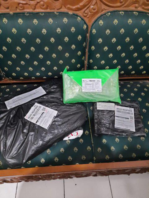 Plastik Pp Kantong Bening Ukuran Besar Tebal 0.02 Mm Isi 100 Lembar