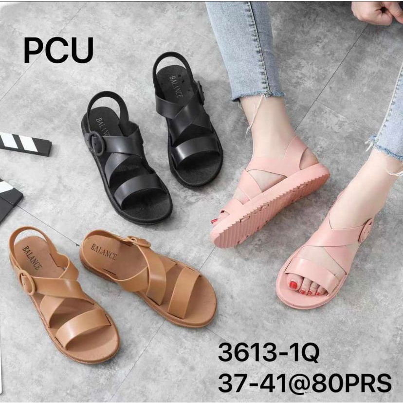 Sendal Jelly Balance 3613/Sandal Tali Wanita Model Terbaru