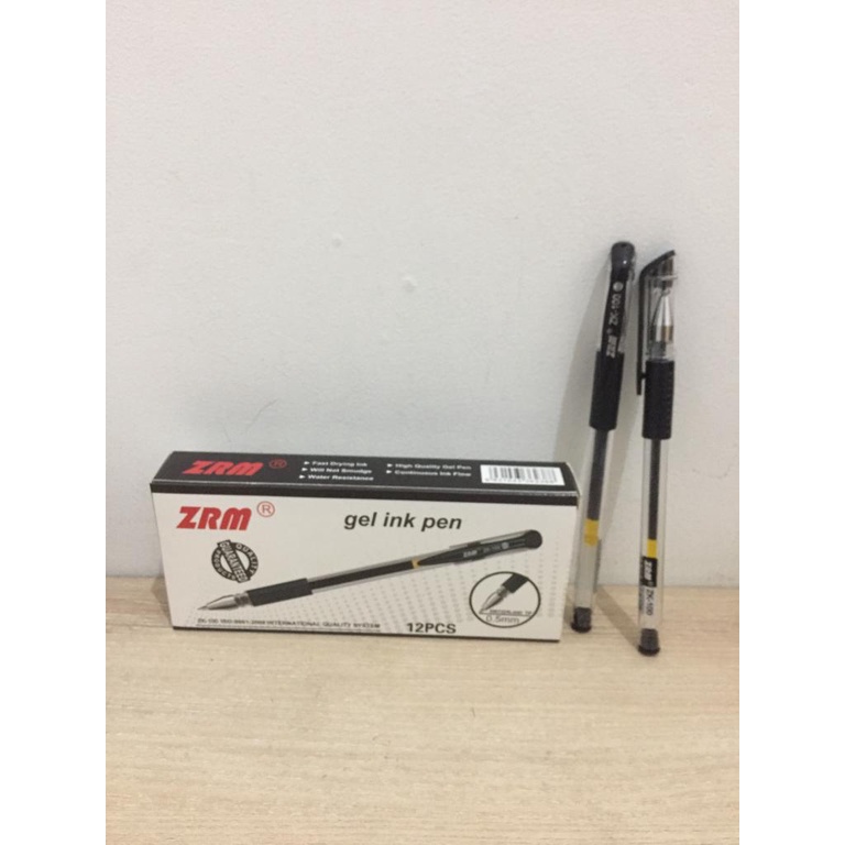

ZRM Bolpen Gel ZK-100 0.5mm