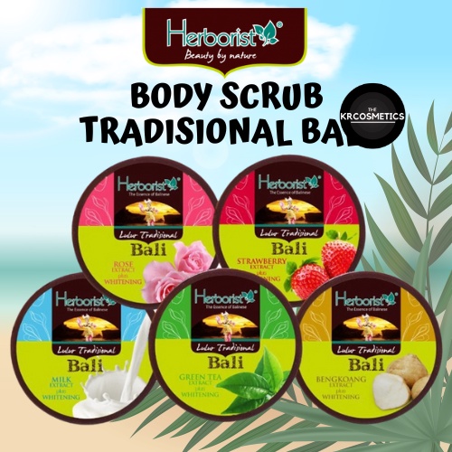 Herborist Lulur Bali Tradisional body scrub 100gr