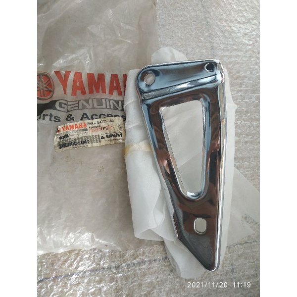 dudukan knalpot kenalpot krum crom krom Yamaha rx king cobra kobra old lama rxking rxs special yt115