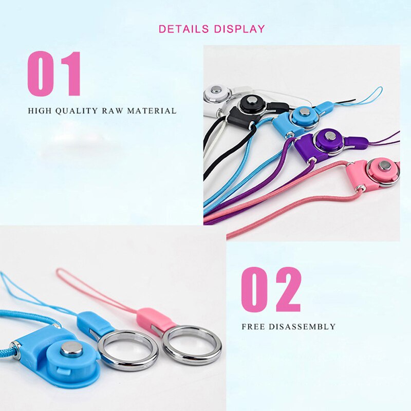 Opp Tali Lanyard Gantung Leher Holder Handphonekartu Idkunci Untuk Dekorasi Rumah