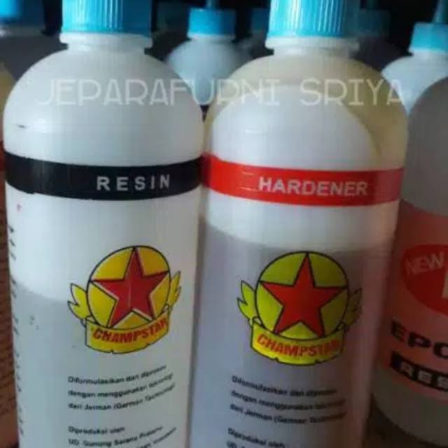 

Lem Kayu Kuat New Champstar Epoxy Hardener Resin 1 kg