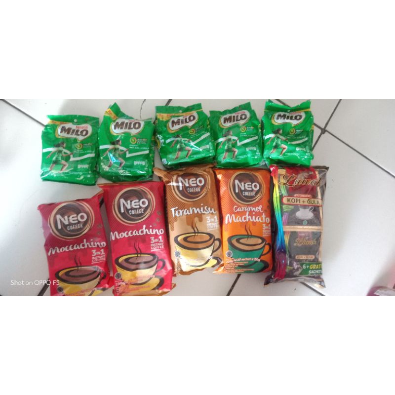 

PROMO Milo, Neo Cafe ,Luwak