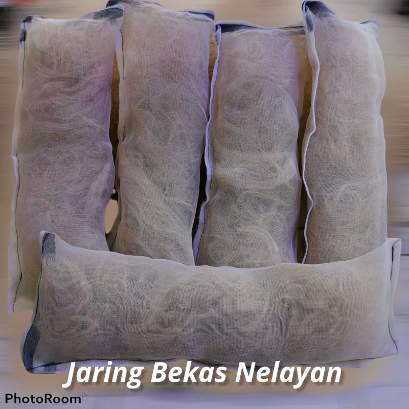 JARING BEKAS NELAYAN BERAT 100gr MEDIA FILTER /FILTER KOLAM