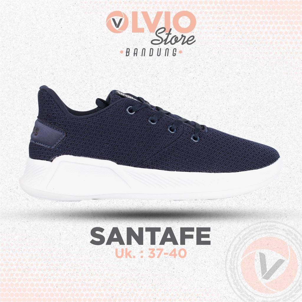 ARDILES SANTAFE   - Sepatu Sneakers Casual Sport Sekolah Pria Wanita Anak