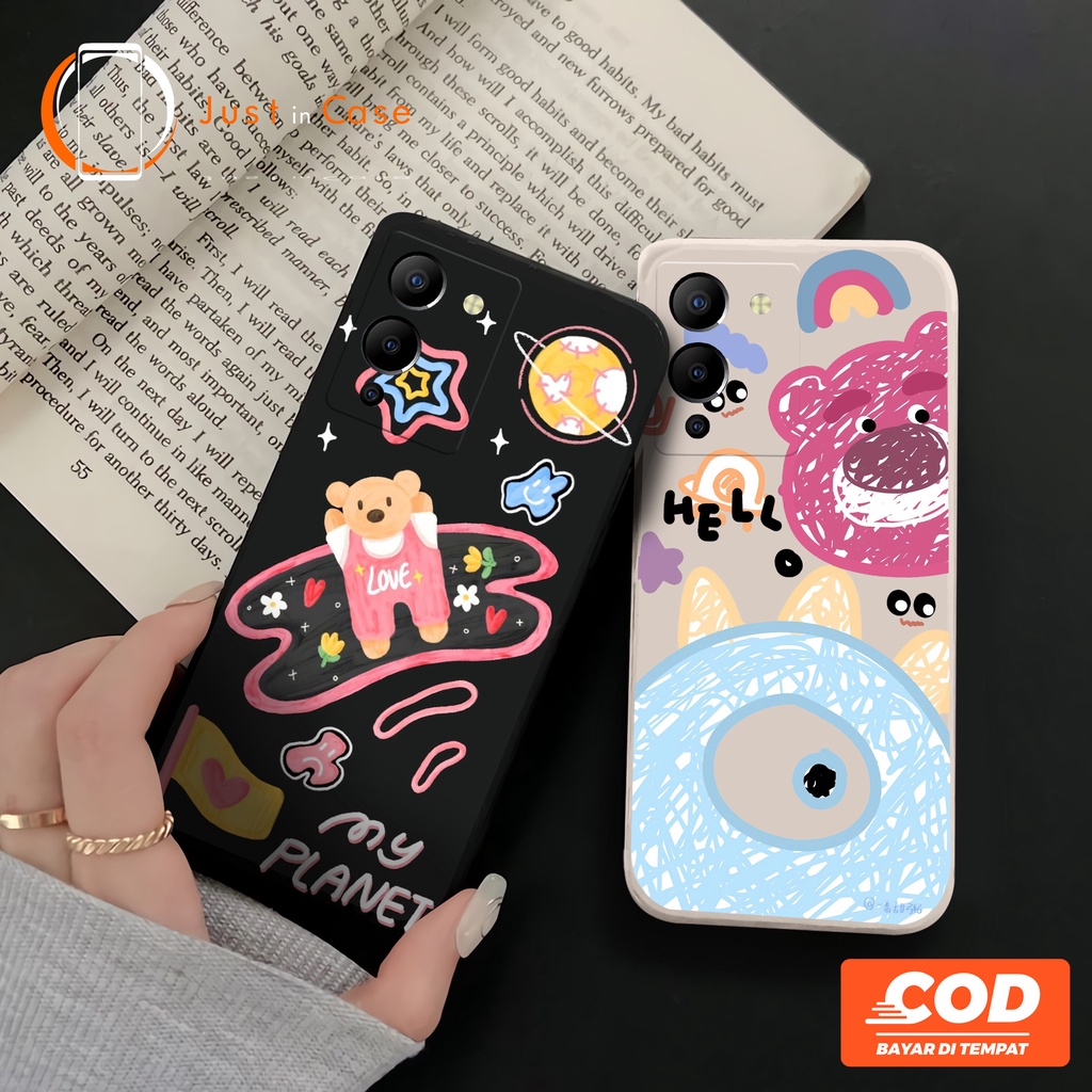 Case Macaron Softcase TPU (UV16) Infinix Note 8 11 12 HOT 11 11S 11 PLAY 10 10 PLAY 10S 9 9 PLAY 8 SMART 4 SMART 5 6 CUTE LUCU