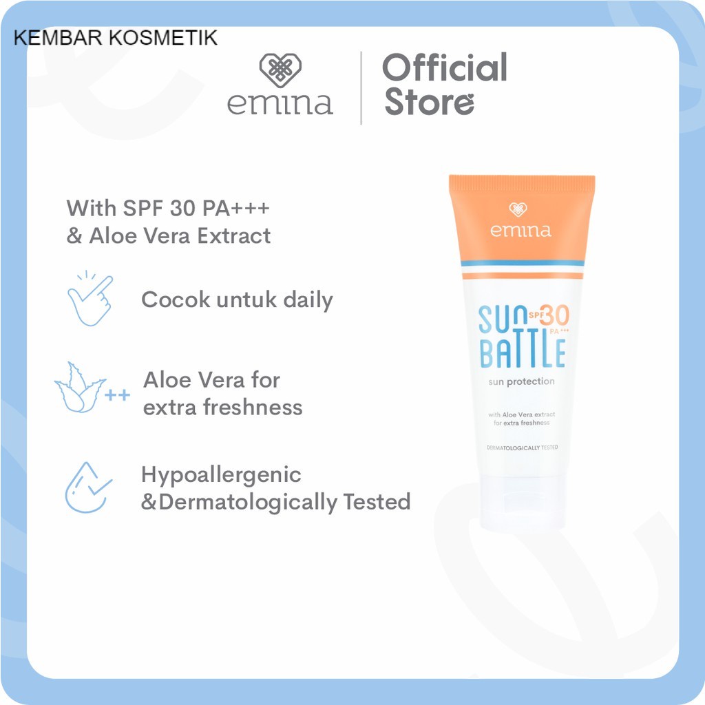 Emina Sun Battle SPF 30 PA+++ 60 ml