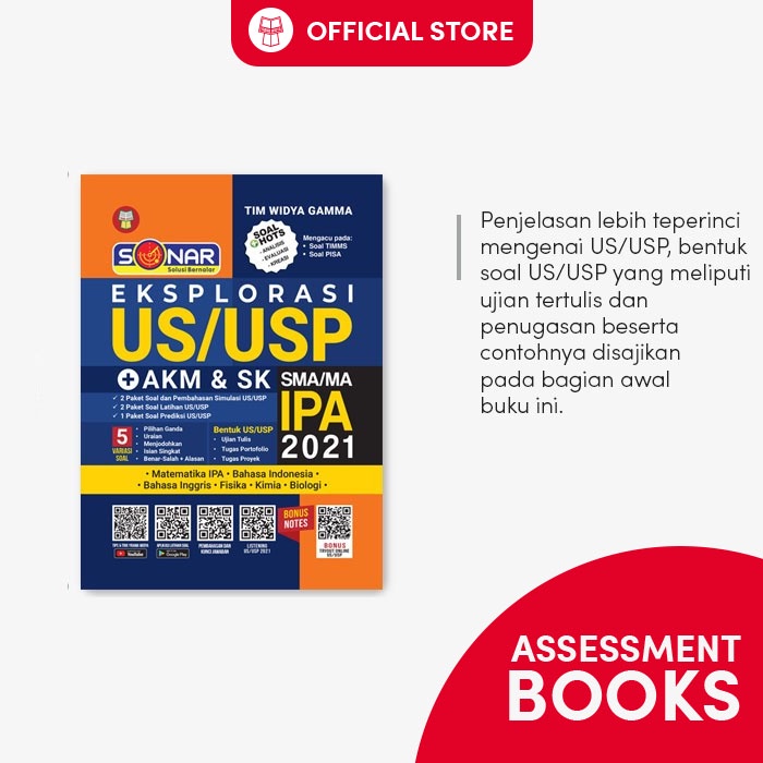Yrama Widya - Sonar Eksplorasi US/USP + AKM & SK SMA/MA IPA 2021-1