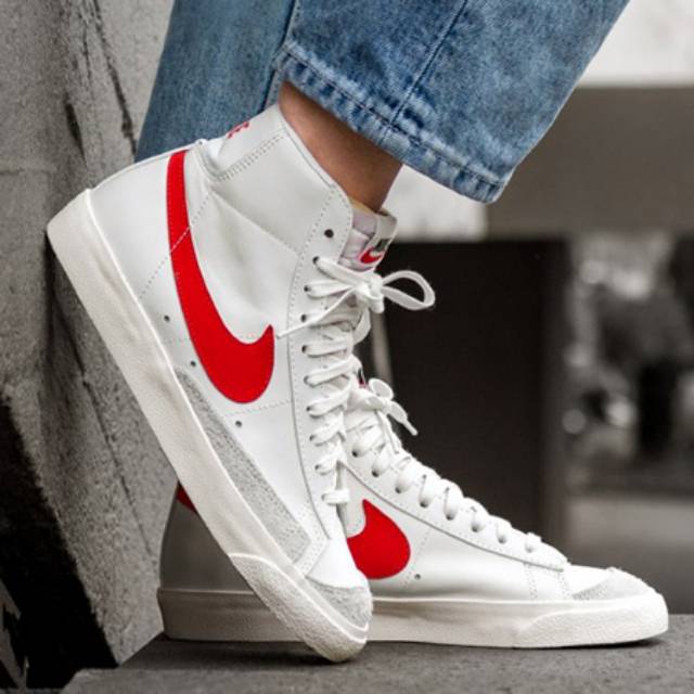 nike blazer mid vintage 77 habanero red