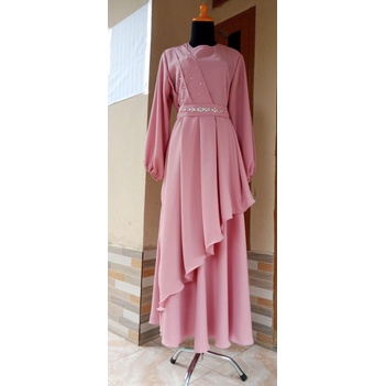 dress simple-dress muslim-dress kondangan-dress hajatan-dress lamaran-dress wisuda-dress hajtan