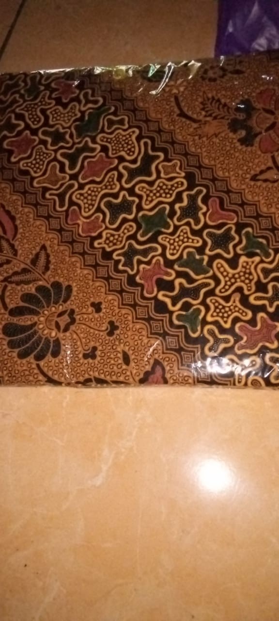 Kain Jarik Batik Solo Motif Sogan Colet Parang Jahe