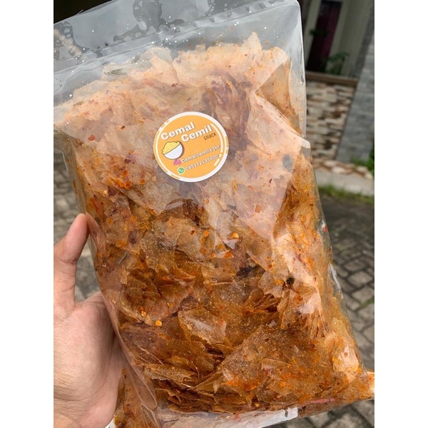 

Keripik Kaca Pedas Daun Jeruk