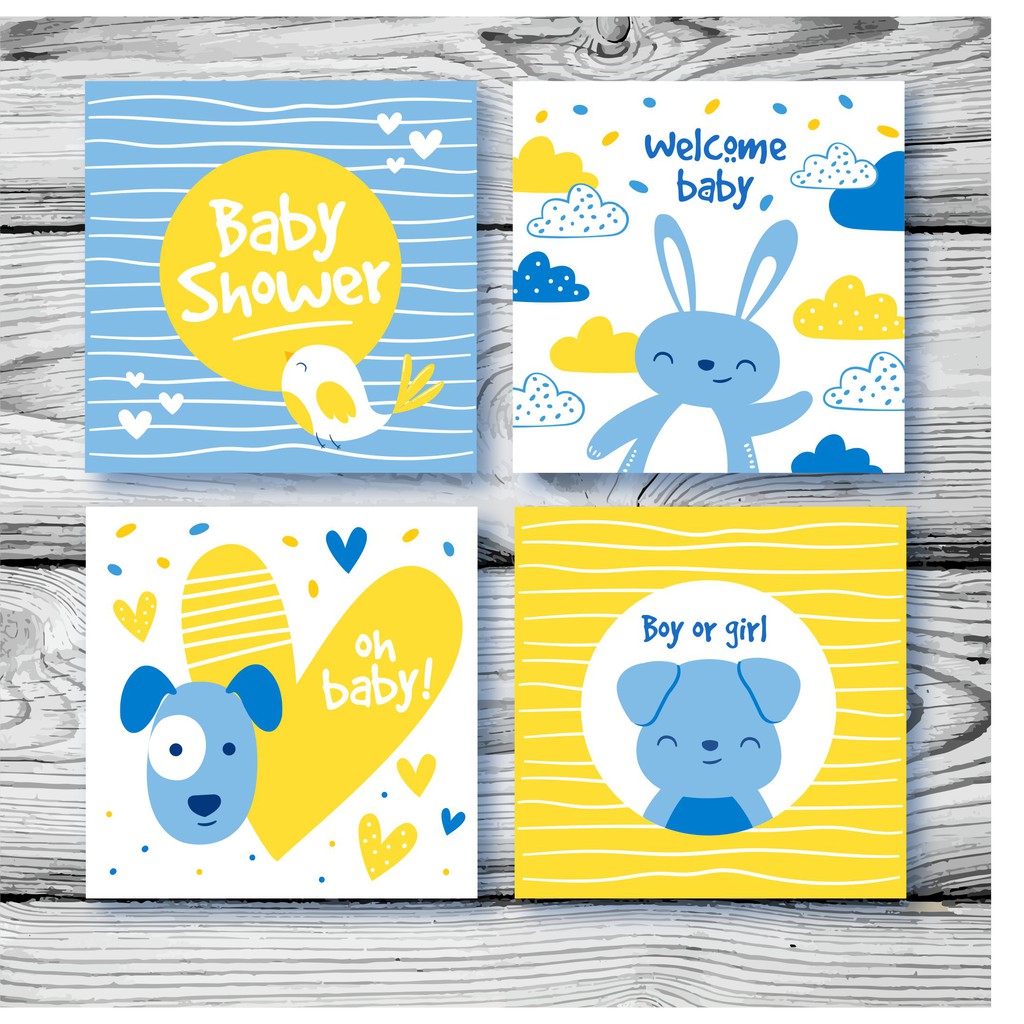 Hiasan Dinding Rumah Ornamen Wall Decor Welcom Baby