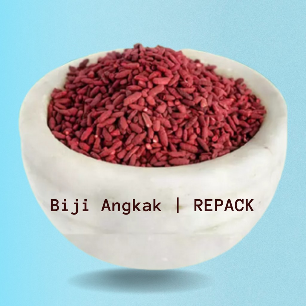 

Angkak Biji Merah / Red Yeast Rice / Rempah 100gram