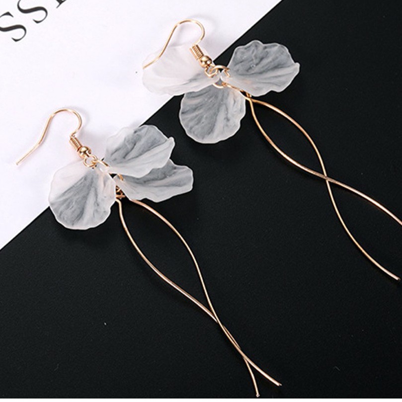 Anting Wanita Korea Bunga-bunga/ Korean Flowers Shape Earrings-7