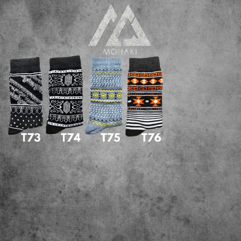 GROSIR KAOS KAKI MOTIF SKATE TRIBAL OLDSCHOOL |KAOS KAKI MOTIF CASUAL | KAOS KAKI PRIA| MOHAKI SOCKS-6