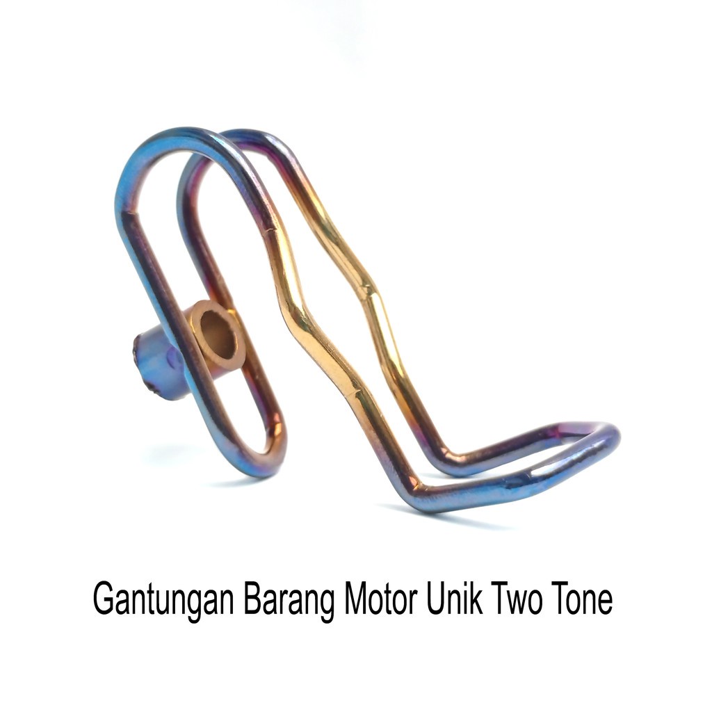 Gantungan Barang Kawat 2 Tone Bahan Stainles Universal Semua Motor