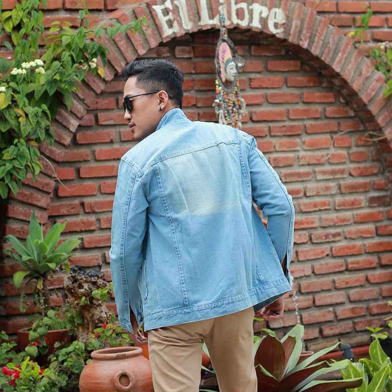 Jaket denim pria / Jaket jeans dilan distro super premium original