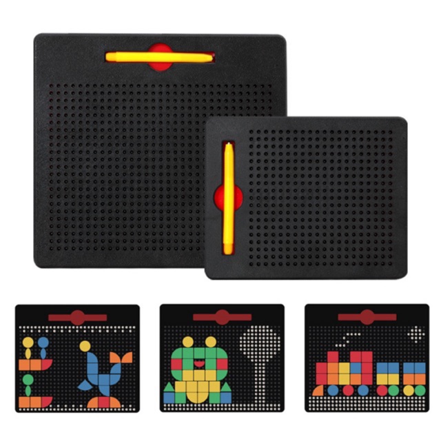 

Magnetic beads drawing boards - magnetic boards - 2 in 1 mosaic magnetic board - mag pad