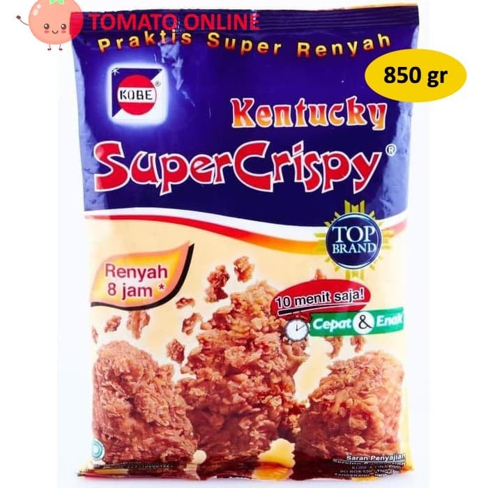 

SALE Tepung Bumbu Kobe Super Krispy Kentucky Ayam Goreng / 850gr / 850 gr