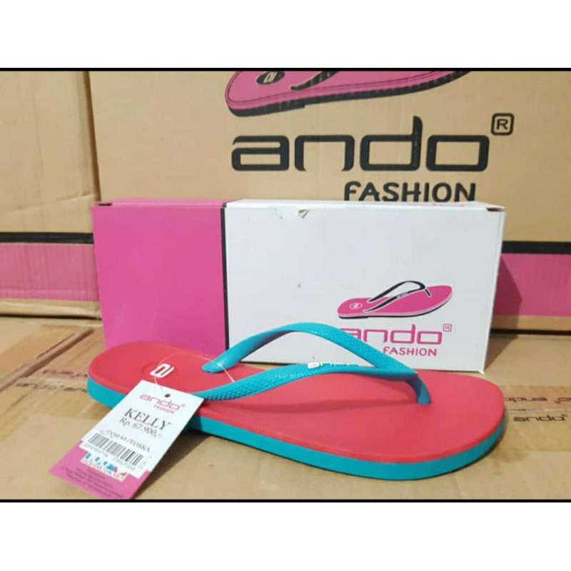 Ando Kelly  -  sandal jepit wanita