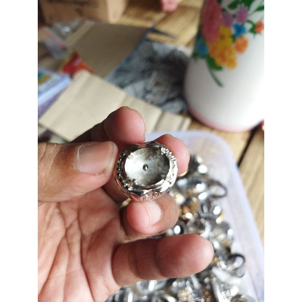 Ring alpaka dimensi 15x20