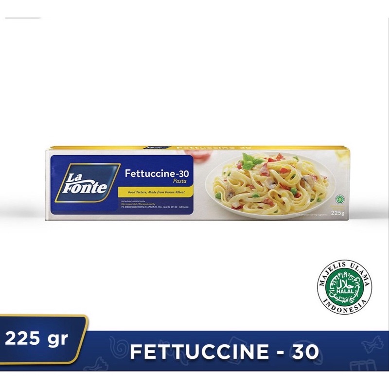 

LA FONTE PASTA FETTUCCINE 225 GRAM