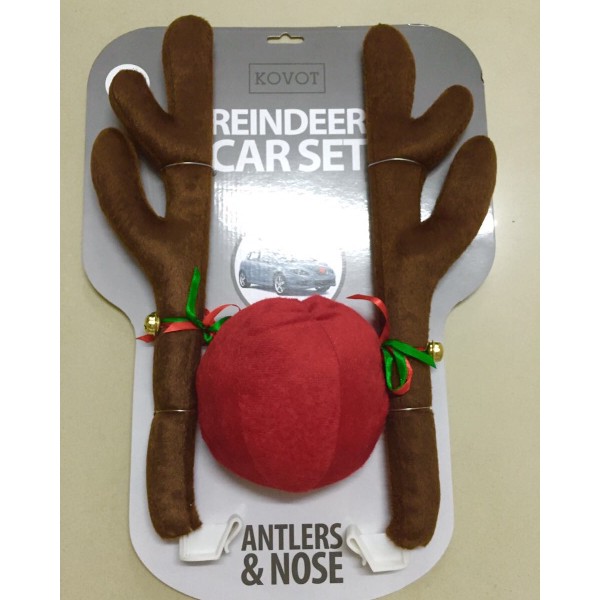 Tanduk Rusa Mobil Car Antler Hiasan Natal