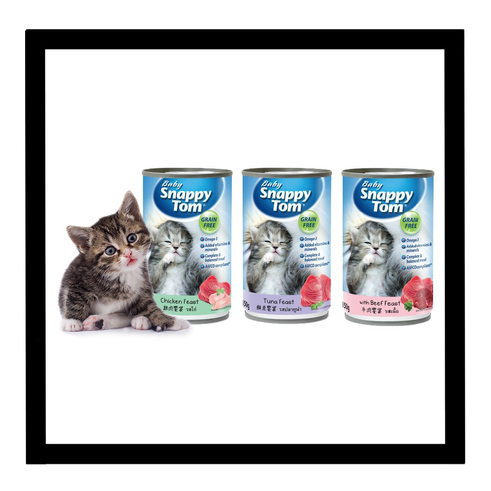 snappy tom baby (400 gr kaleng)