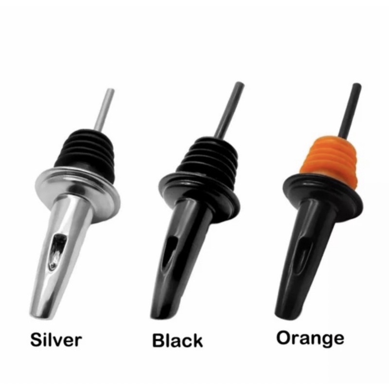 Plastic Pourer Black Orange/Bar Flow Pourer/Pourer High Quality/Polycarbonate Pourer