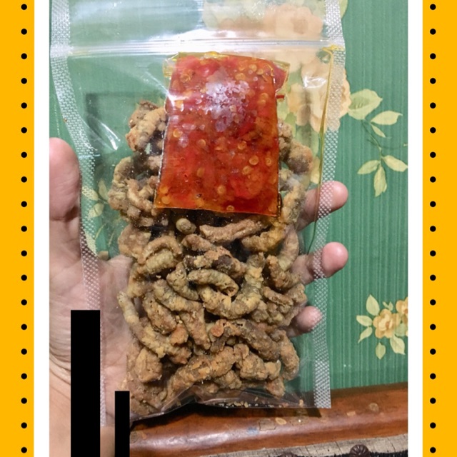 

Usus crispy sambal taichan