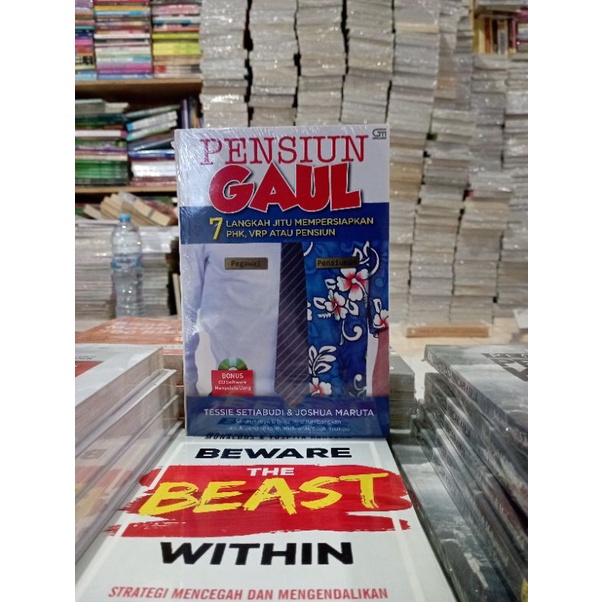 OBRAL BUKU MOTIVASI / PENGEMBANGAN DIRI / SELF IMPROVEMENT / INSPIRASI / BISNIS MODAL ORIGINAL 2-PENSIUN GAUL