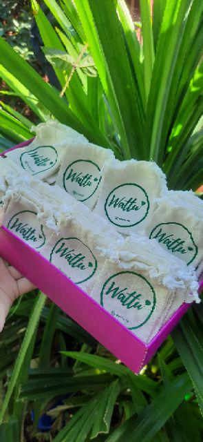 Pouch/ Kantong / Stringbag/ Dustbag Mini Serut Blacu Uk  5x7 Cm