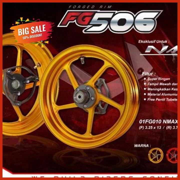 Lestari Motor2// Velg Nmax Original Forged Wheel Ring 13 Fg506