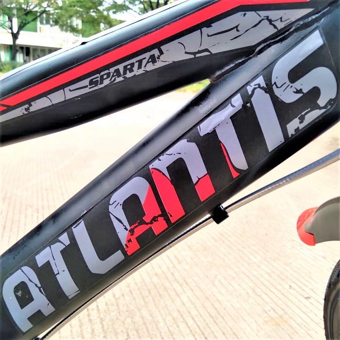 Sepeda Anak Laki-Laki BMX Atlantis Sparta 12 16 18 Inch Roda Empat Lampu Musik Garansi Termurah-7