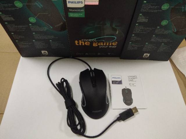 Philips G413 Gaming Mouse RGB with Ambiglow Free Hand Spray