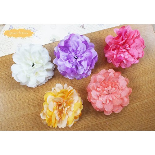 Bunga Imitasi Bunga Peony Besar 8,5cm Impor Dekorasi Bunga Artificial