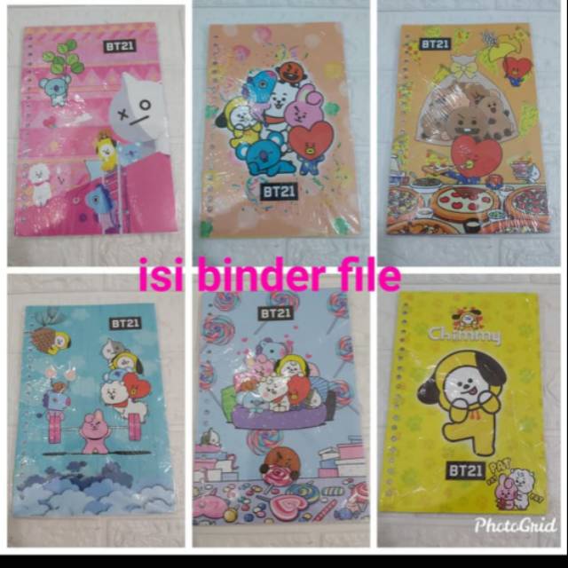 

Reffil binder Bt 21