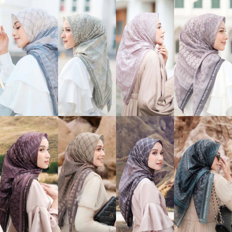 ORIGINAL DIRGAHAYU SERIES MONOGRAM SERIES Scarf VANILLA HIJAB